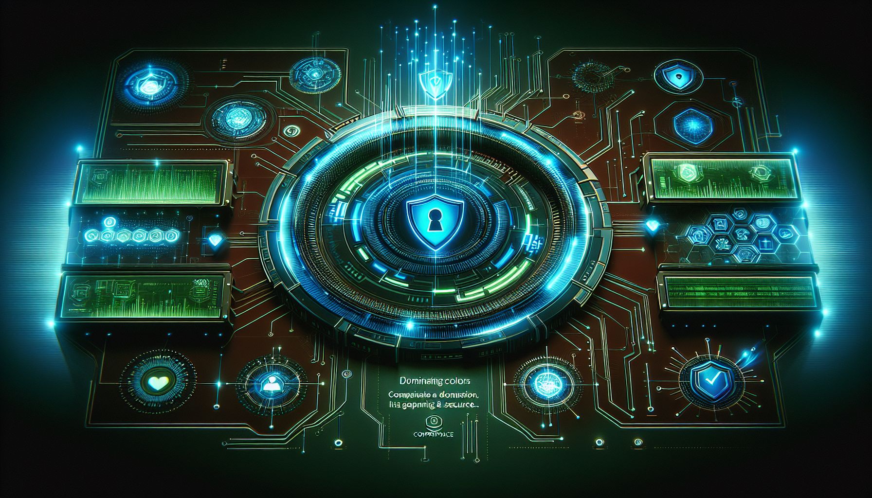 Secure online betting dashboard with privacy and account protection visuals
