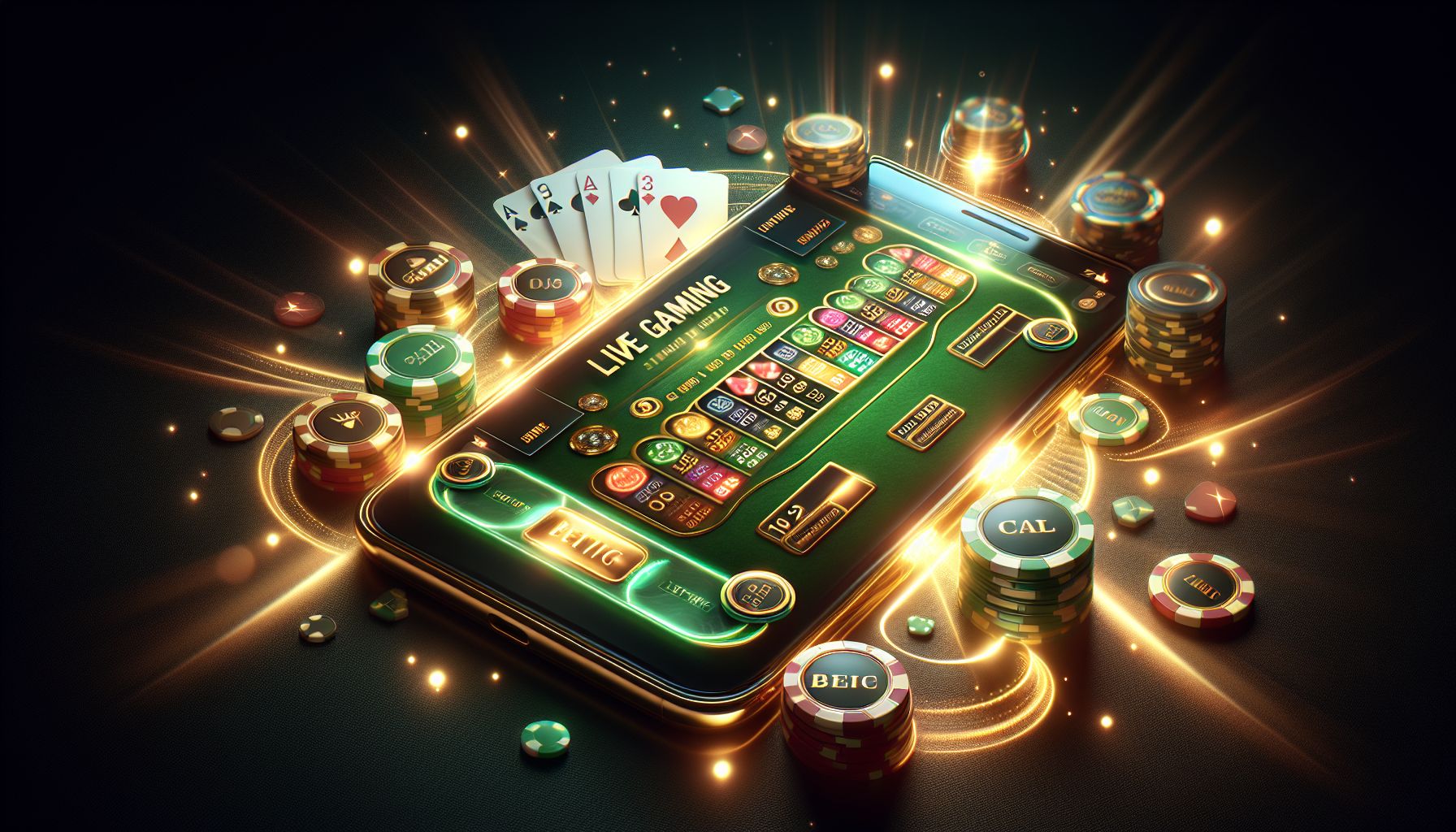 Mobile user enjoying live casino action through the Palki71 app in Bangladesh