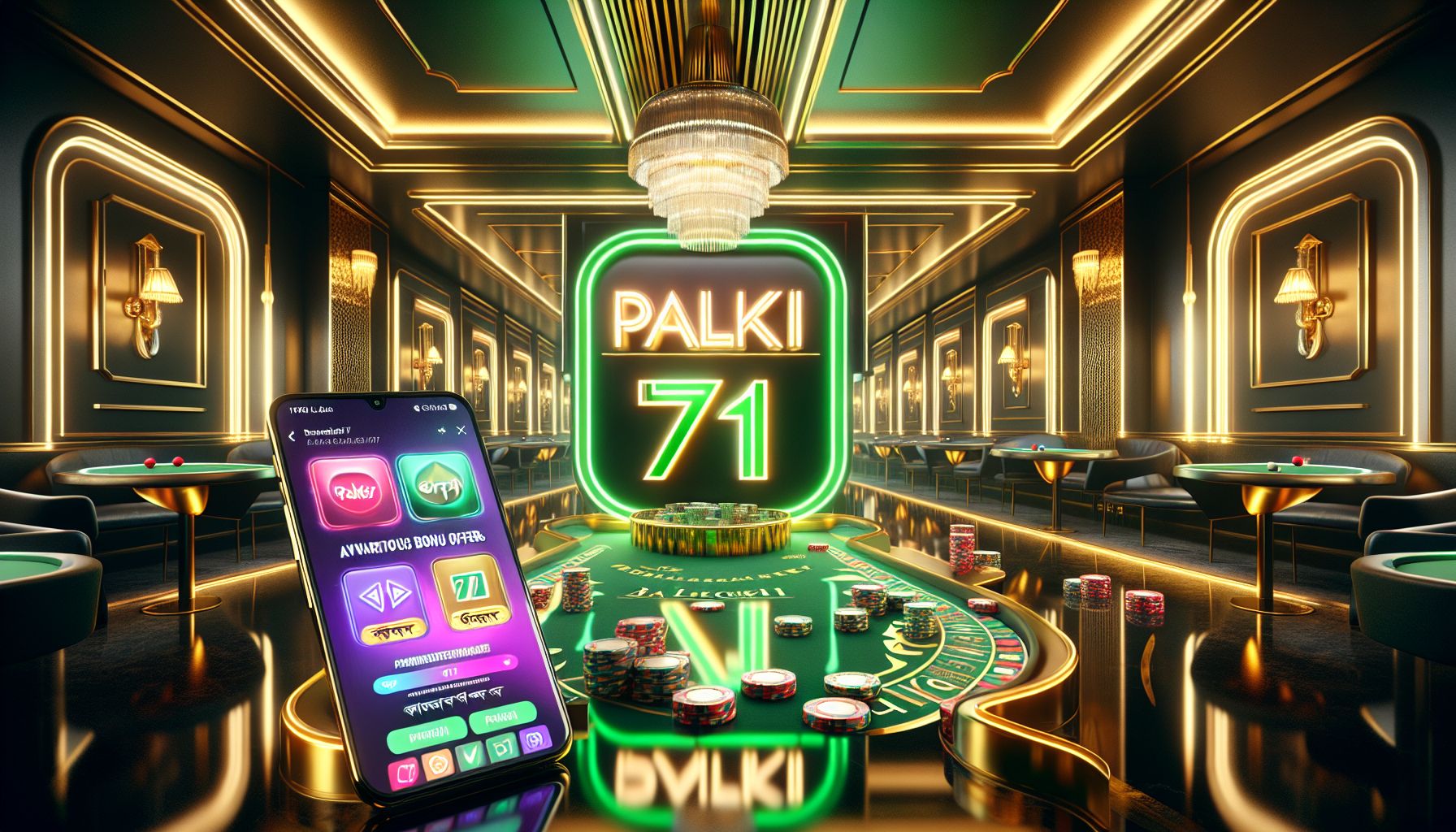 Modern Palki71 promotions display for Bangladesh players with welcome rewards, cashback deals and premium bonus highlights